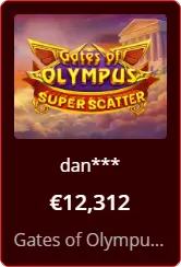 Vinst ibet Casino Gates of Olympus